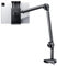DRHTDXEJ Supporto per tablet Supporto in alluminio per letto da scrivania Supporto regolabile con morsetto a braccio con rotazione a 360 gradi Supporto per tablet