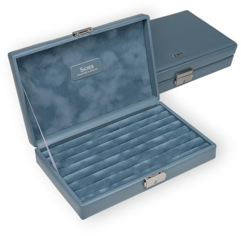SACHER Ringetui pastello/hellblau (Leder) | Leder