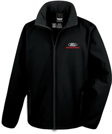 Ford Racing Performance Softshell Racing Jacket, black, L