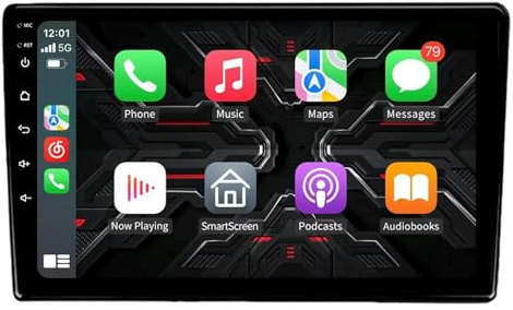 Bluetooth Estéreo para Hyundai H1 II 2 TQ 2007-2015 9 Inches Android 15 Coche Pantalla FM Am Bluetooth USB para, 8Core 8G+256G