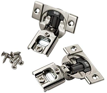 Blum 38N otion 105-degree Compact 3/8-inch Overlay Screw-on Soft Close Hinge (Pack of 10)