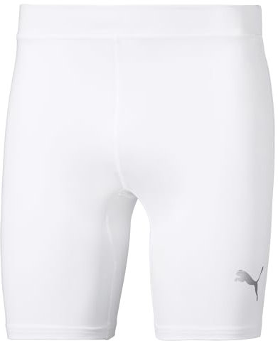 PUMA Liga Baselayer Short Tight, Collant Uomo, White, S