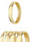 Treuheld® | Ring aus Edelstahl | Gold | Ringgröße 62 | Breite 4mm | Damen & Herren | glänzend | Freundschaftsring Verlobungsring Ehering