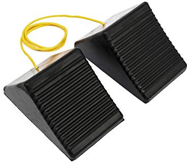 MAXXHAUL 50012 - Cuneo in Gomma con Corda, 20,3 x 12,7 x 10,2 cm, Confezione da 2