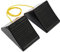 MaxxHaul 50012 - Cuneo in gomma con corda, 20,3 x 12,7 x 10,2 cm, confezione da 2