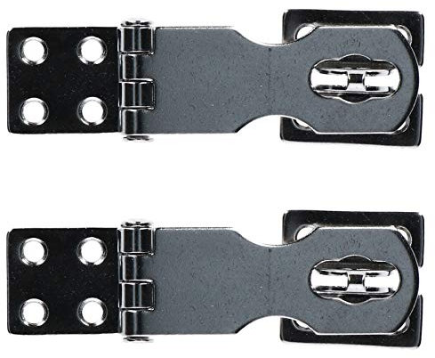 Haspe und Öse Kabine Hatch Lock Marine Edelstahl Spind 2 PACK