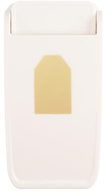 Vaessen Creative Punzonatrice Heavy Duty Tag ed etichette – 4 x 2,5 cm – punzonatrice per creazione di biglietti, scrapbooking e diario – fai da te – per tipi di carta pesanti – accessori per