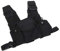 Radio Chest Harness, Walkie-Talkie Double Chest Harness Front Pack Pouch Holster Vest Rig for Two Way Radio Walkie Talkie for Firefighting/Military/Essentials