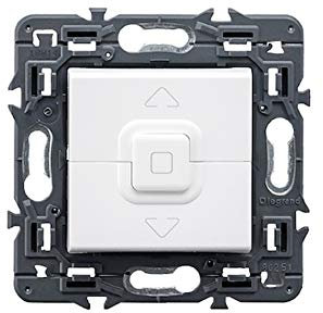 Pulsador doble para persianas Legrand 741253 serie Valena Next color blanco