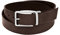 DAVIDOFF ESSENTIALS Herren Gürtel Braun – hochwertiger Ledergürtel mit Dornschließe und Gürtelriemen für sportliche Anlässe – Büffelleder Gürtel