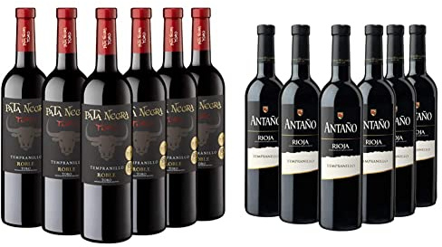 Pata Negra Roble - Vino Tinto D.O. Toro - Antaño Tempranillo - Caja de 6 Botellas x 750 ml