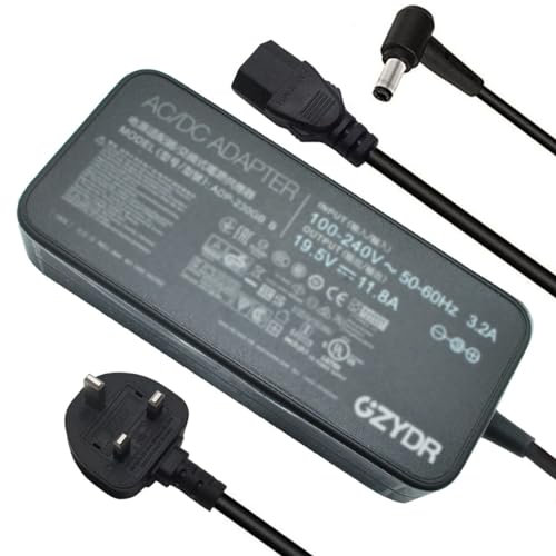 19.5V 11.8A 230W ADP-230GB B AC Adapter Charger for Asus ROG Zephyrus GM501GS GX501 GX501V GX501VI GX501VS GX502GW GX502GV GX502 GX501VI-XS75 GX501VI-XS74