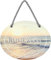 schilderkreis24 – Blechschild Lustiger Spruch “Ruhezone“ Deko Nordsee Geschenkidee Mann Frau 18x14cm