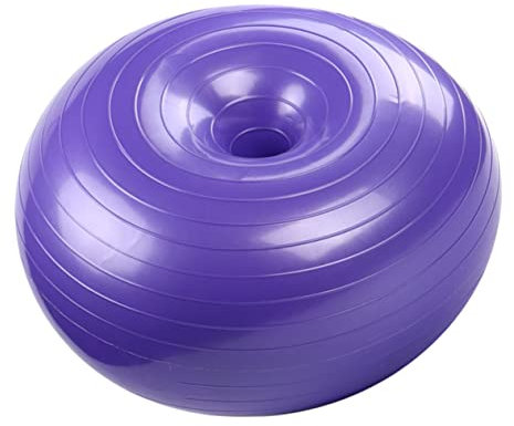 BESPORTBLE Balance-übungs-Donut-Form Mit Hohem Griff PVC-Material Platzfest Für Pilates-Workouts