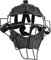 Baseball Head Guard Maske Leichtes Legierungsbaseball -fänger Helm Verstellbares Weich Gepolsterte Softball -gesichtsschutzabdeckung