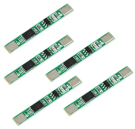 ieron 5 Stück 3,7 V 3 A Li-Ion 18650 Lithium-Lion-Batterieschutzplatine PCB BMS Schutzplatine für Li-Ion-Lithium-Batteriezelle