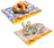 2 Stück Warme Meerschweinchen Decke,30*20cm Hamster Kaninchen Bett Matte,warme flauschige Welpen Fleecedecke,Bettmatte für Meerschweinchen,Geeignet für Hamster, Kaninchen, Chinchillas, Kätzchen usw.