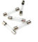 HQFDSBMS Sicherung 50 Stück/Lot Set 6x30mm 0.5A 1A 2A 3A 5A 6A 7A 8A 10A 15A 20A 25A30A Quick Blow Glass Tube Fuse Assorted Kits, Fast-Blow Glassicherungen(8A)