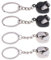 Porte-clés de casque de moto, 2 Pièces Porte Clé Moto, Personnalisé Accessoire Cadeau Décoration pour Voitur
