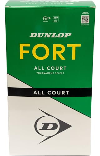 DUNLOP Fort All Court TS tennis ball - for sand, hard court and grass (2x4 balls)