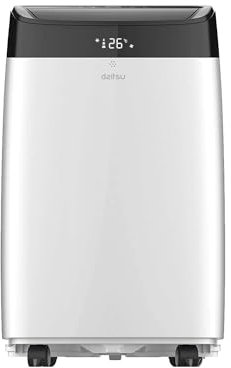 Daitsu Aire Acondicionado Portátil con Deshumidificador Alisios Premium APD 09FX2 | Mando a Distancia | Eficiente y Compacto para el Hogar y Oficina | Estancias hasta 22 m2.