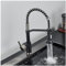 Grifo de cocina comercial de fregadero con pulverizador de pulverización, arco de arco alto de arco de arco de arco de arco de primavera, grifos de cocina, grifos de cocina con pulverizador, grifo de