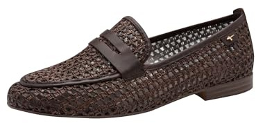 Tamaris Slipper Flecht Cognac braun