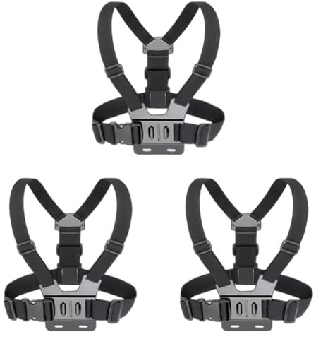 LYEAA Phone Mobile Harnais de Poitrine Support de Corps réglable pour téléphone DJI osmo Action caméras vlog POV
