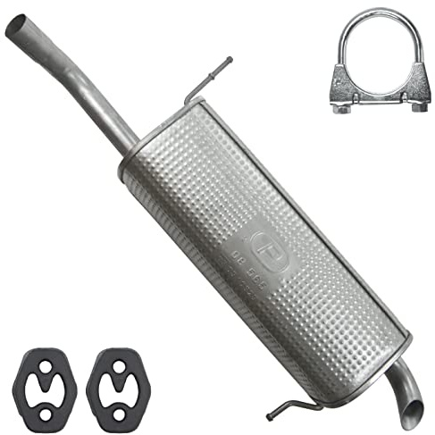 POLMOstrow Auspuff für Ford Fiesta 6 VI MK6 2008-2012 | Endtopf, Motoren: 1.25 - 1.4 | Fließheck