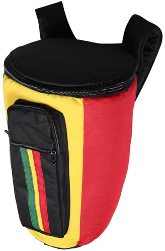 JOINPAYA Trommeltransporttasche aus Oxford Stoff mit Verstellbarem Trageriemen und Komfortablem Rucksackdesign für 8-zoll Afrikanische Djembe Unterwegs und Aufbewahrung