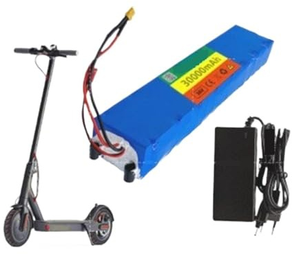 Batteria da 36 V 30 Ah con caricabatterie, compatibile con la batteria dello scooter Xiaomi M365