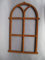 linoows Eisenfenster, Fenster, Stallfenster, Gusseisen Fenster mit Halbrund Oberlicht