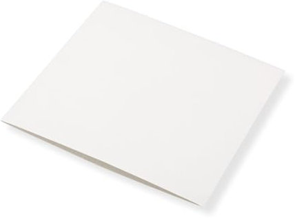 Mari-Medienverpackungen 40 St. Single 300 gr. Deluxe Cover 185 x 185 mm weiß (zu Aufbewahrung von Singles 7 Zoll/Inch inklusive Innenhülle) Vinyl Schallplatten