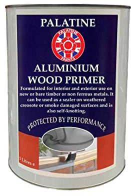 Carboxide Aluminium Wood Primer | 1 Lt | For use on internal & external wood