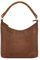 STILORD 'Tessa' Handtasche Damen Leder Groß Shopper Ledertasche Hobo Tasche Elegante Vintage Schultertasche Tote Bag aus Echtem Leder, Farbe:mocca - dunkelbraun