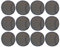 démaquillants réutilisables coton doux en bambou ultra doux lingettes de maquillage de nettoyage du visage 12pcs