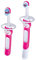 MAM Learn To Brush, Kinderzahnbürsten-Set mit langem Griff, ab 5 Monaten, Rosa