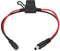 zdyCGTime 14AWG DC 5,5mmx2,1mm männlich zu weiblich Kabelbaum-Verlängerungskabel schnell abklemmen,Mit 5A Blade Sicherungshalter,für tragbare Netzteile,LED-Lichtleiste, Überwachungskamera,usw.(40cm)