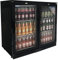 Cater-Cool CK8501LED Commercial Double Hinged Door Bottle Cooler With LED Lighting - 850mm High (UK Mainland Del Only)