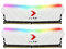 PNY Kit de Modules Mémoire RAM pour Ordinateur de Bureau 16GB (2x8GB) XLR8 Gaming Epic-X RGB™ DDR4 3200MHz - White Edition