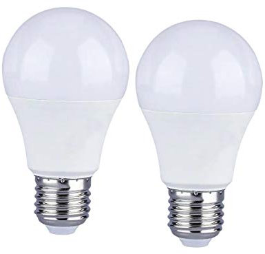 LEDLUX 2 Pièces Lampe Led E27 Dimmable (12W 1055 Lumen A60, Blanc Chaud 3000 K)