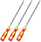 SUOYATE 3 pièces Rond en Acier à Haute teneur en Carbone affûtage tronçonneuse scie à chaîne Limes affûteuse pour menuiserie tronçonneuse fichier 4/4.8/5.5mm