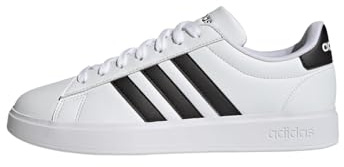 adidas Herren Grand Court 2.0 Shoes, Cloud White/Core Black/Cloud White, 36 2/3 EU