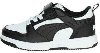 PUMA Rebound V6 Lo AC+ PS, Sneaker, White Black, 34 EU