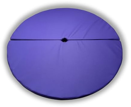 FORTISLINE Pole Dance Stangentanz Schutzmatte Sicherheitsmatte Faltbar (Violet)