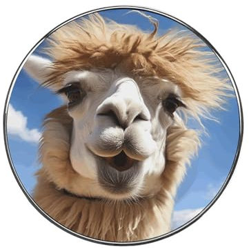 Starke Kühlschrankmagnete, lustiger Alpaka-Lama, magnetischer Kühlschrank-Aufkleber, magnetische Dekorationen für Schrank, Spülmaschine und Spind