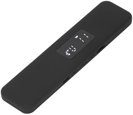 Diyeeni Pillow Speaker, Silent Bluetooth Cordless Speaker Under Pillow Sleep, Bone Conduction Sleep Headphones for Man & Women, with Digital Display, Support TF & Timing Function (Black)