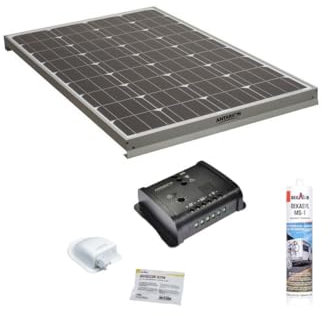 Pack ANTARION Panneau Solaire 120W Camping-car + Régulateur Solaire MPPT P10