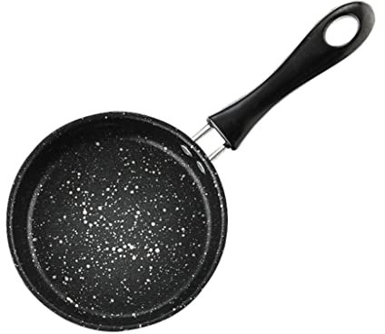 YIHANSS Kleine Bratpfanne Mini-Antihaft-Pfanne Bratpfanne Spiegelei Steakpfanne Edelstahl Eierrollenpfanne Vision