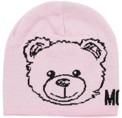 Moschino Damen Teddy Bear M�TZE pink